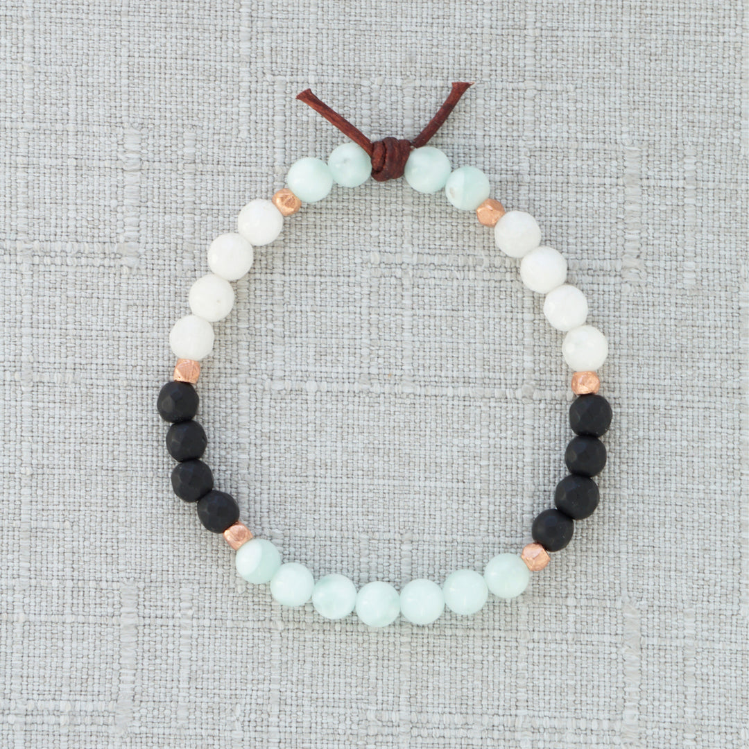 Until We Meet Again Mini Bracelet - Angelite | A Bereavement Bracelet