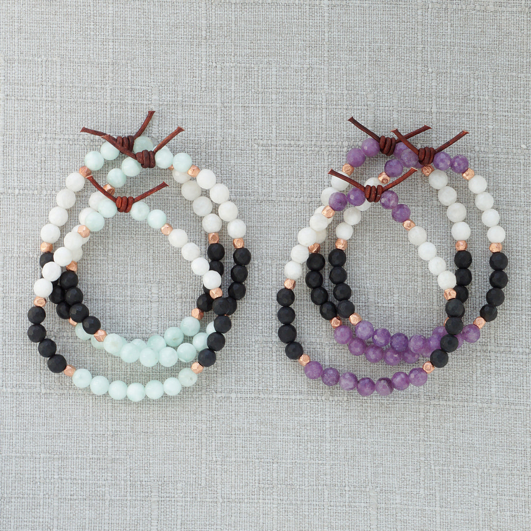 Until We Meet Again Mini Bracelet - Angelite | A Bereavement Bracelet