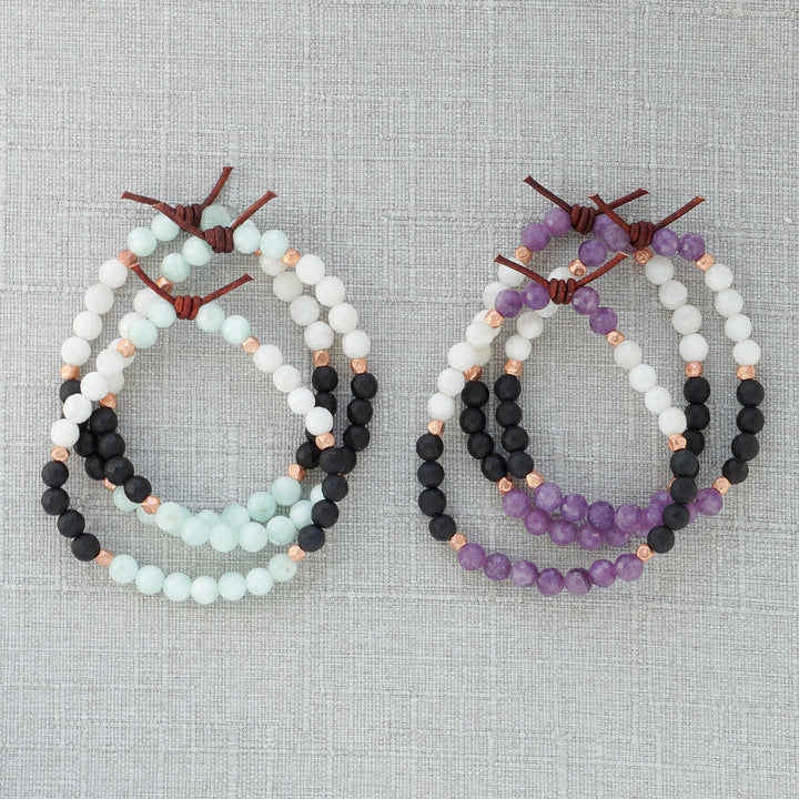 Until We Meet Again Mini Bracelet - Angelite | A Bereavement Bracelet
