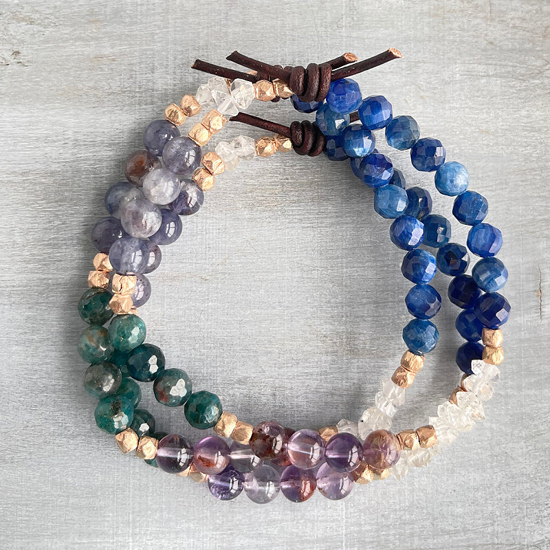 Divinely Guided Bracelets Stack of 3, Empowerment Collection, Meaningful Jewelry, Empowered, Guidance