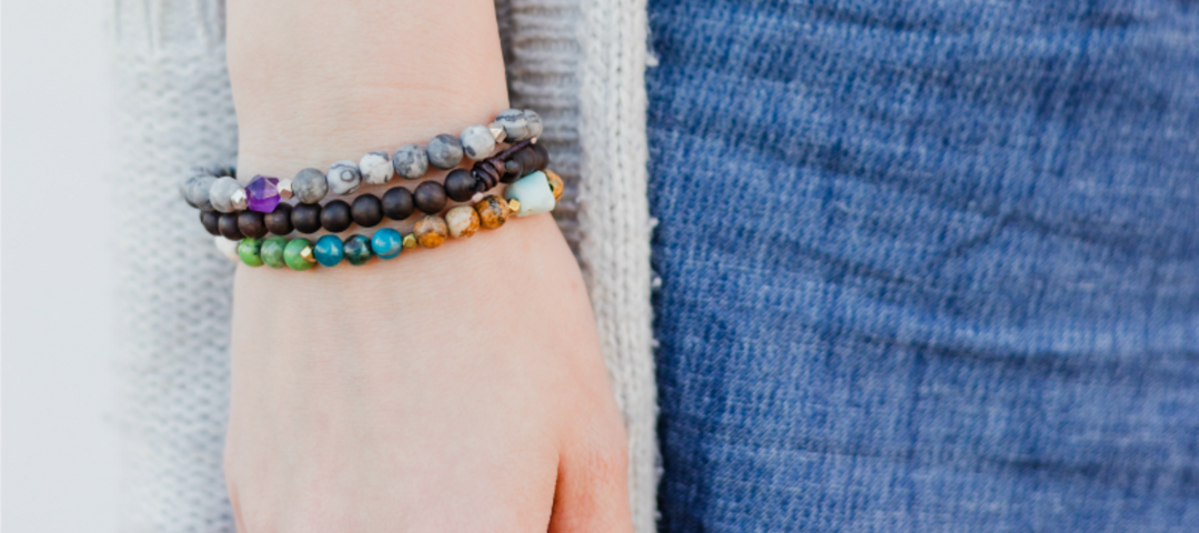 Everyday stacking bracelets with meaning