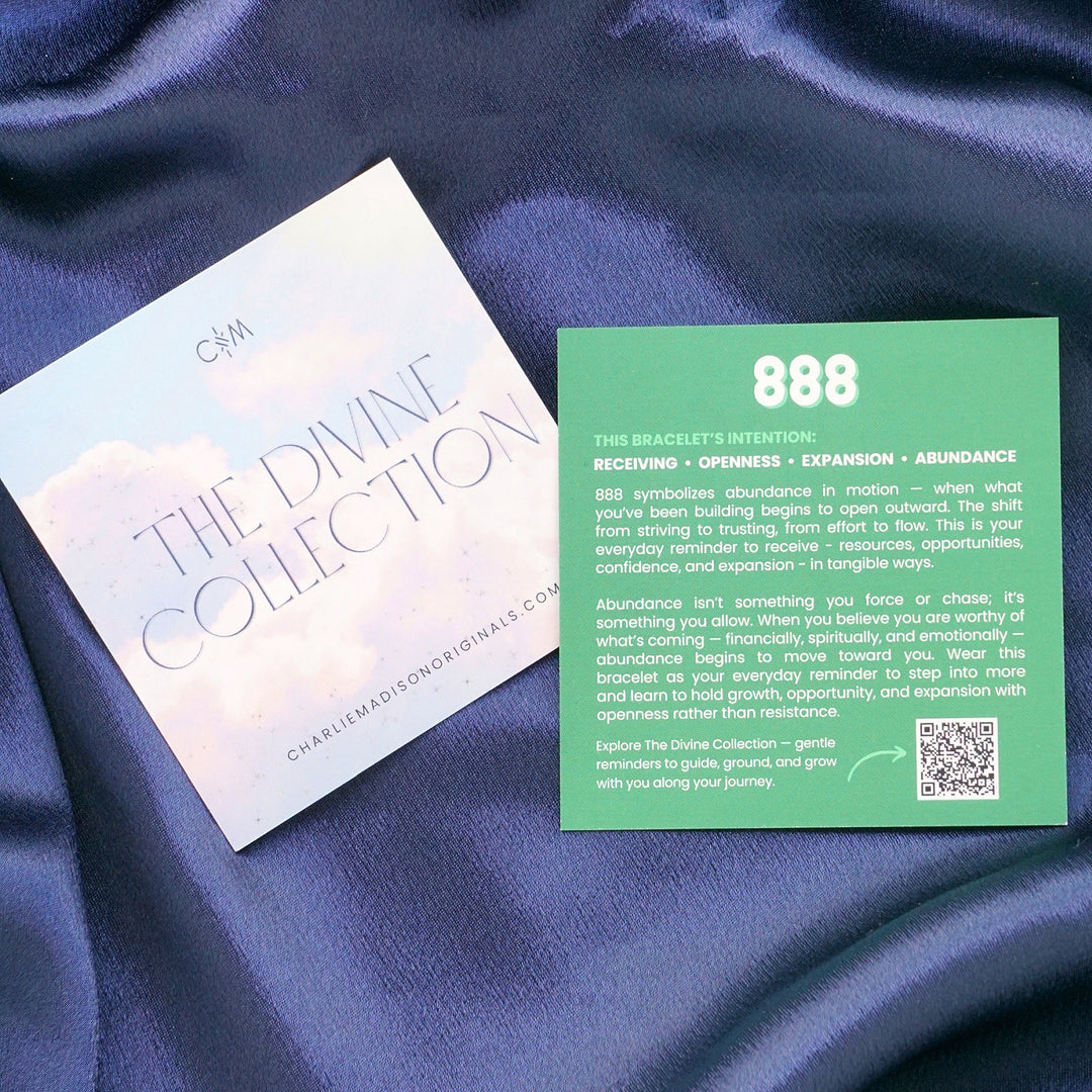 888 Double Wrap Bracelet | The Divine Collection