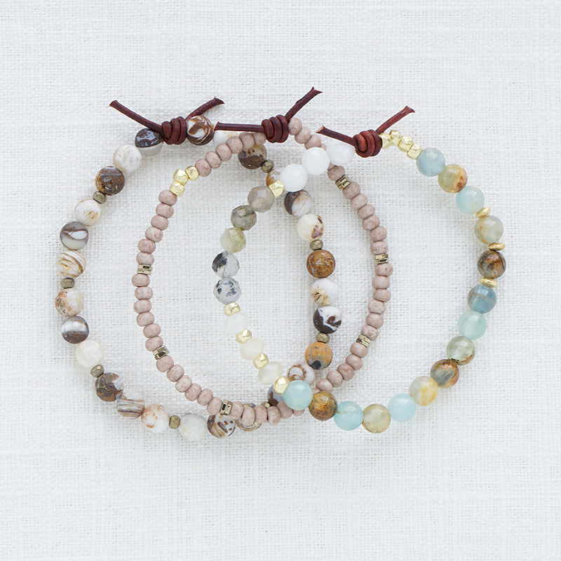 Confidence Looks Good On You Stack | Set of 3 Bracelets