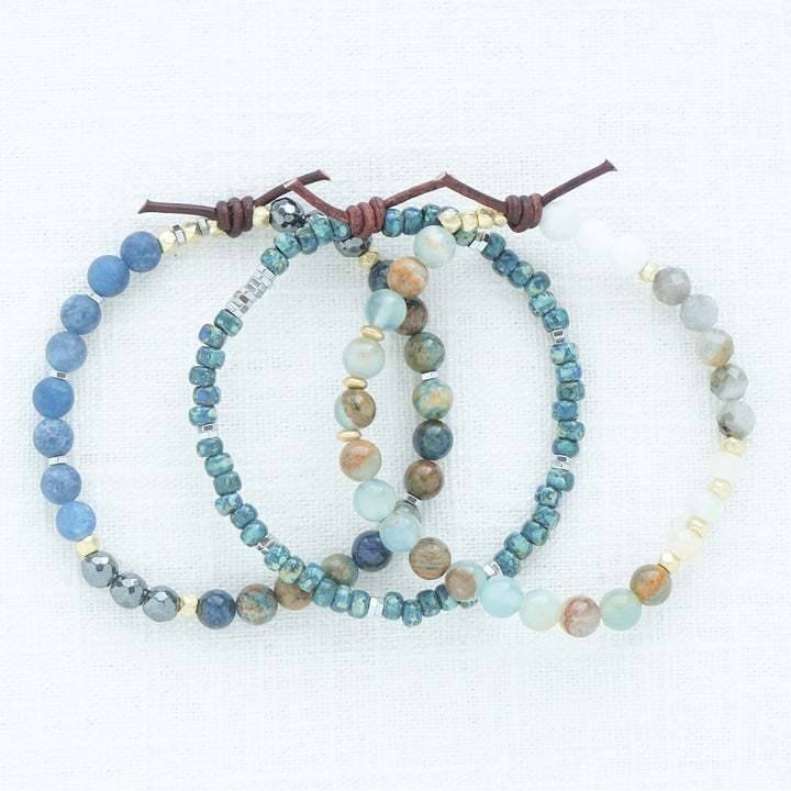 Attract Abundance Stack | Set of 3 Bracelets