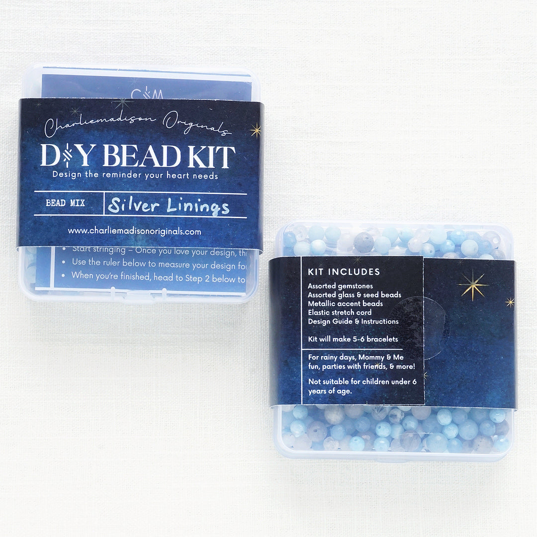 DIY Bead Kit - Silver Linings
