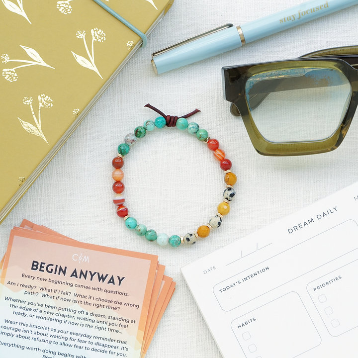 Begin Anyway Mini Bracelet | Charliemadison Labs