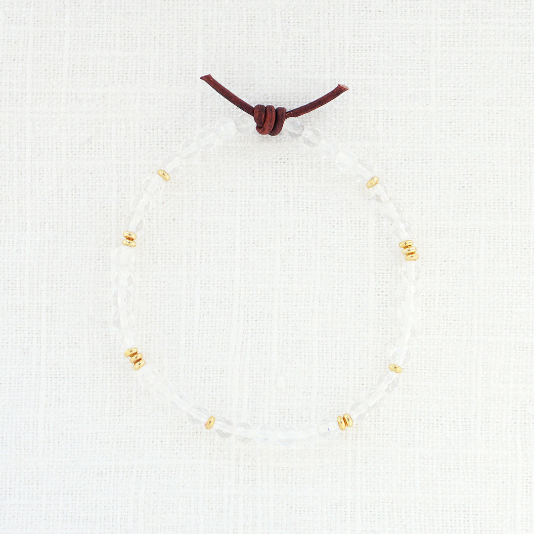 Birthstone Tiny Stacker Bracelet