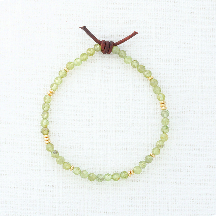 Birthstone Tiny Stacker Bracelet