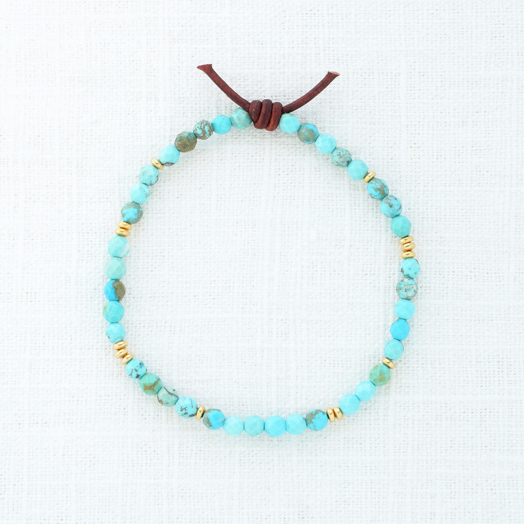 Birthstone Tiny Stacker Bracelet
