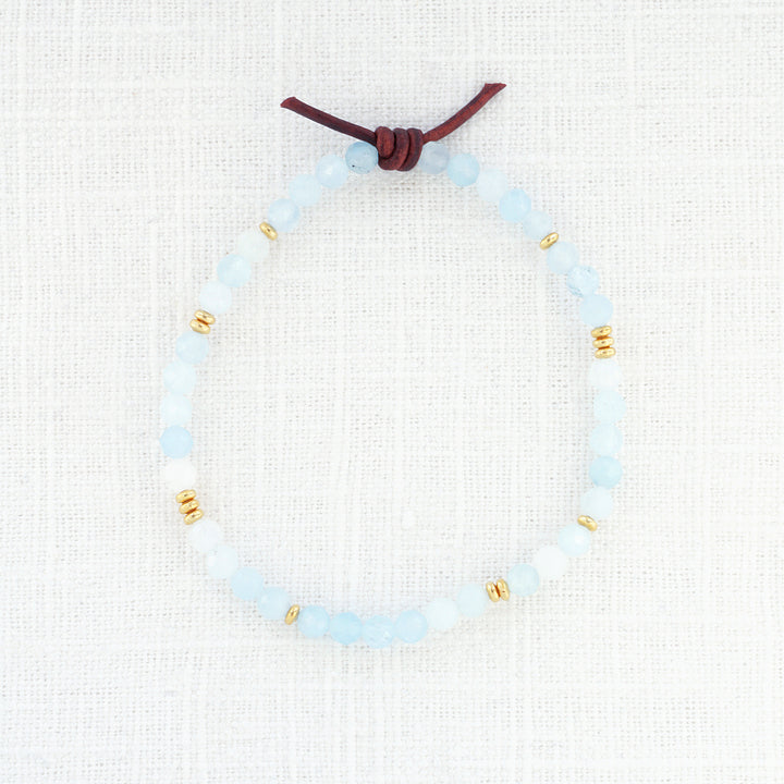 Birthstone Tiny Stacker Bracelet
