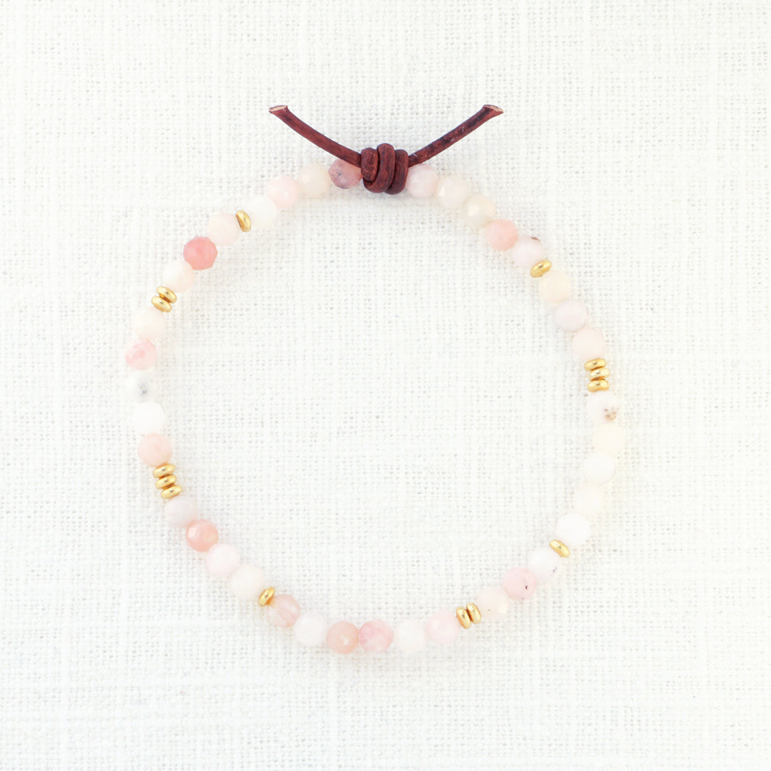 Birthstone Tiny Stacker Bracelet