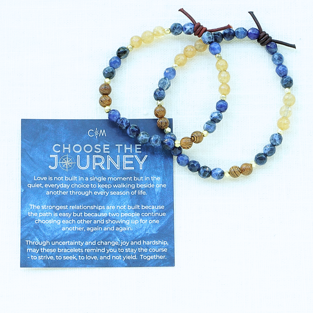 Choose The Journey Bracelet | A Military Spouse Collaboration