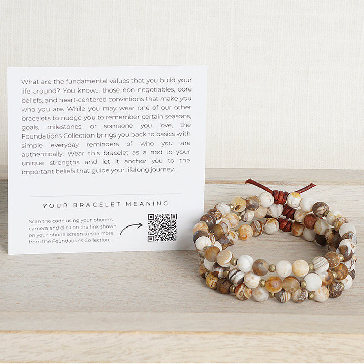 Protect Your Peace Mini Bracelet | The Foundations Collection