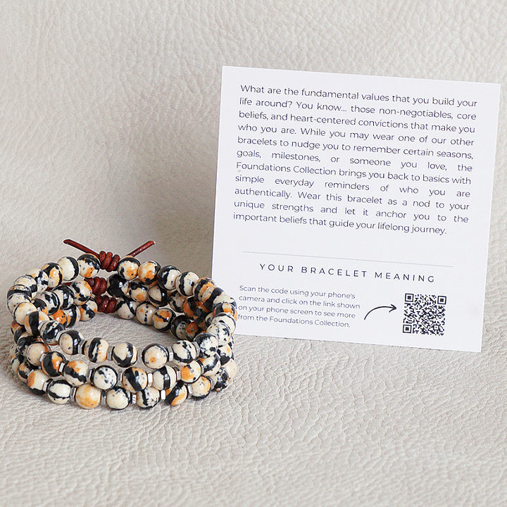 Live With Grit Mini Bracelet | The Foundations Collection