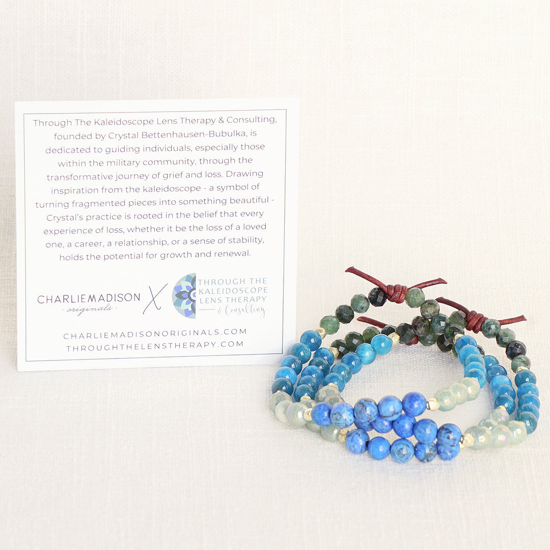 Grow Through Grief Mini Bracelet | A Military Spouse Collaboration