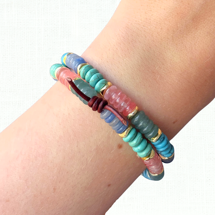 Summer Sunset Mini Bracelet | Tied With Love Series