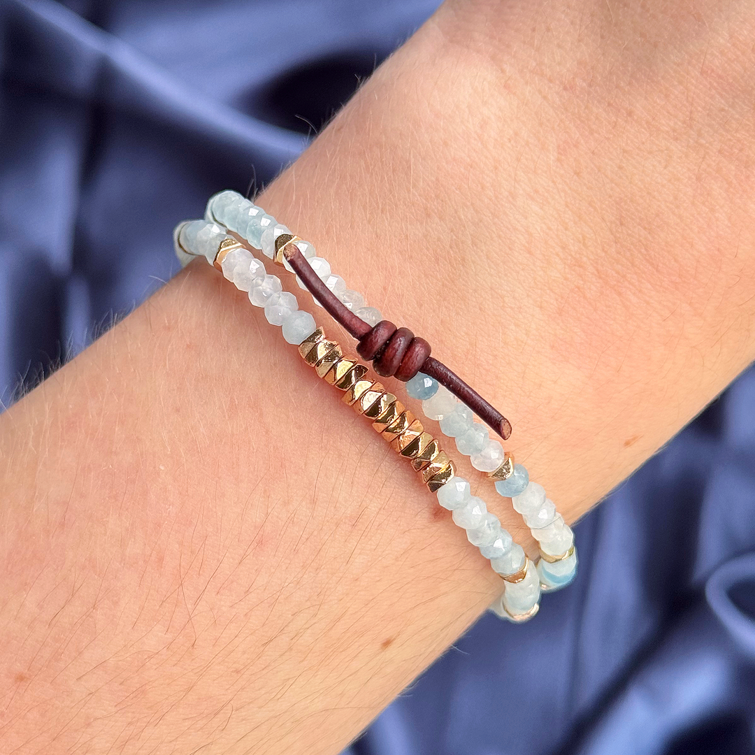 Leap of Faith Tiny Stacker Bracelet | The Divine Collection