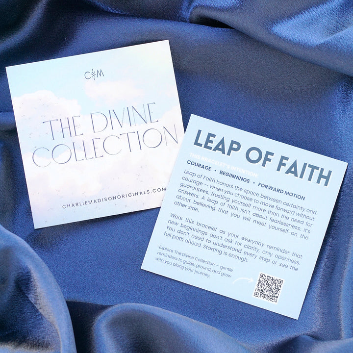 Leap of Faith Tiny Stacker Bracelet | The Divine Collection