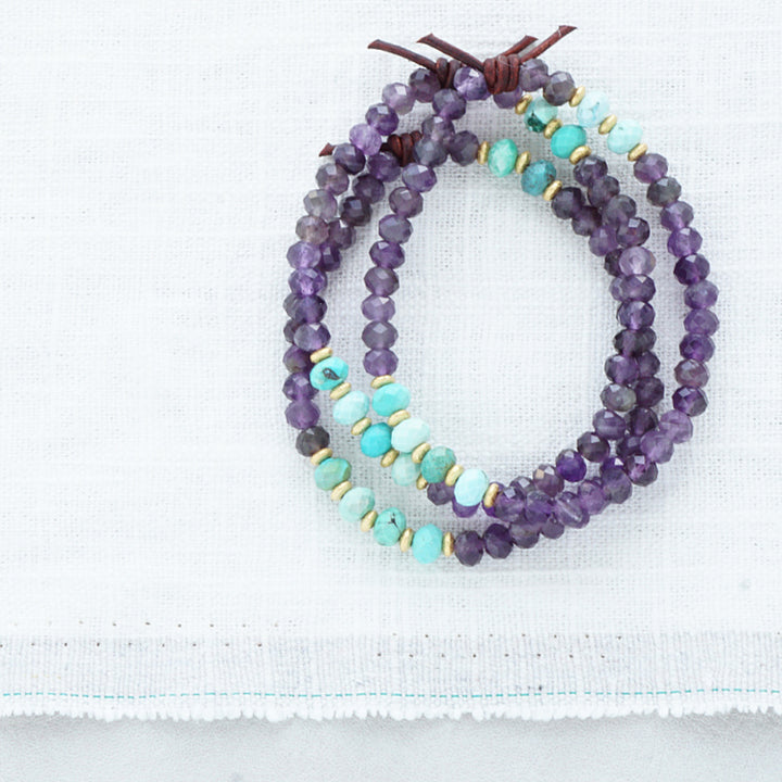 Little Notes of Love Mini Bracelet - Amethyst | Giftable Jewelry