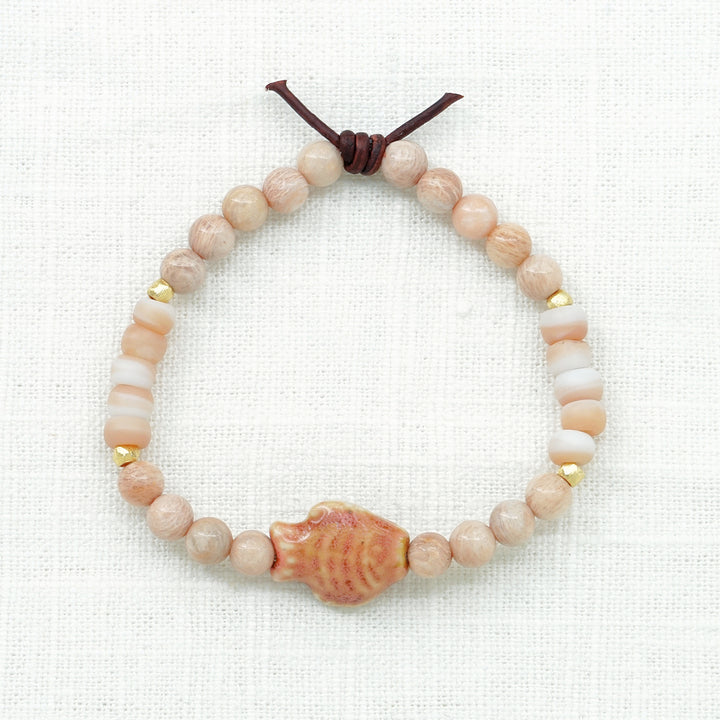 Lucky Catch Mini Bracelet - Peach | Summer 2026 Collection