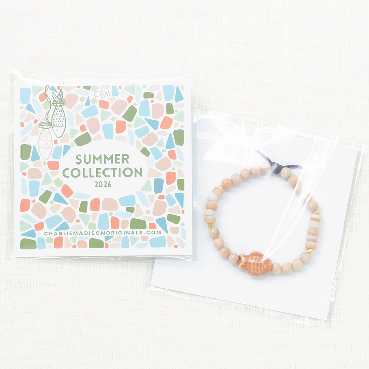 Lucky Catch Mini Bracelet - Peach | Summer 2026 Collection