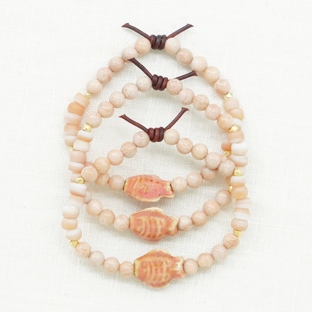 Lucky Catch Mini Bracelet - Peach | Summer 2026 Collection