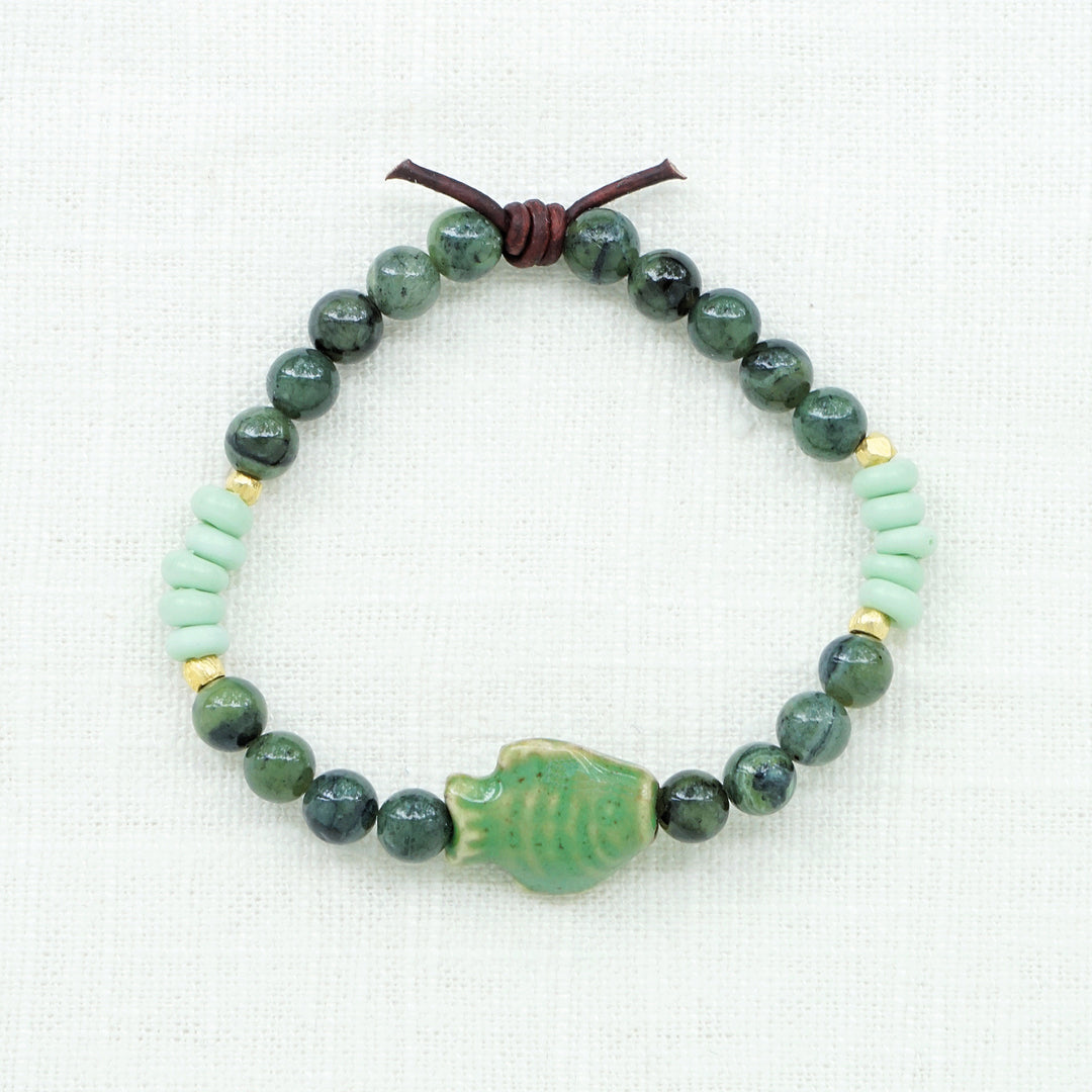 Lucky Catch Mini Bracelet - Green | Summer 2026 Collection
