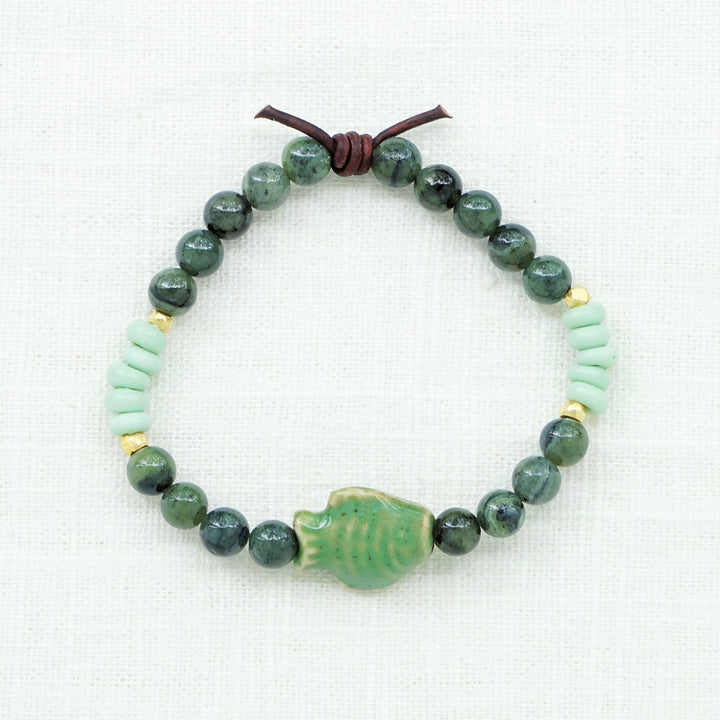 Lucky Catch Mini Bracelet - Green | Summer 2026 Collection