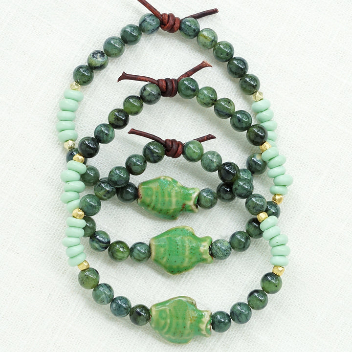 Lucky Catch Mini Bracelet - Green | Summer 2026 Collection