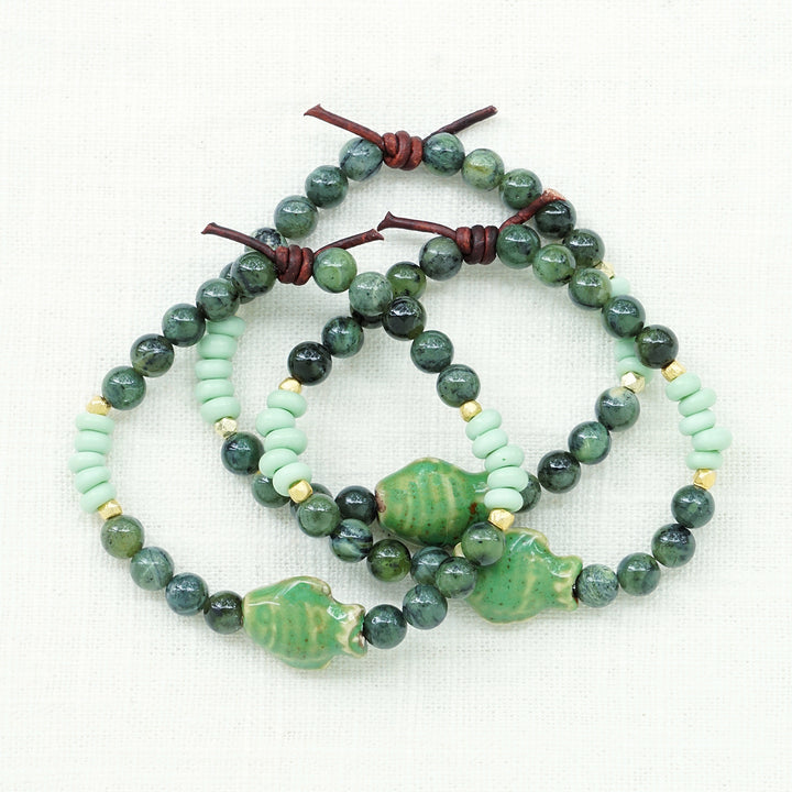 Lucky Catch Mini Bracelet - Green | Summer 2026 Collection