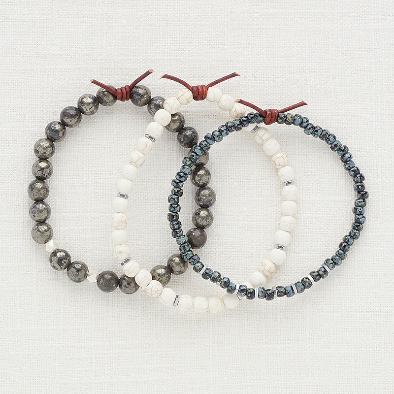 Locked In Men's Stack | Set of 3 Bracelets