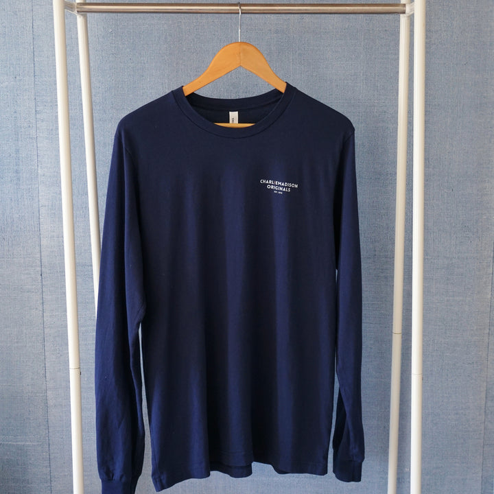 Charliemadison Long Sleeve T Shirt | Navy