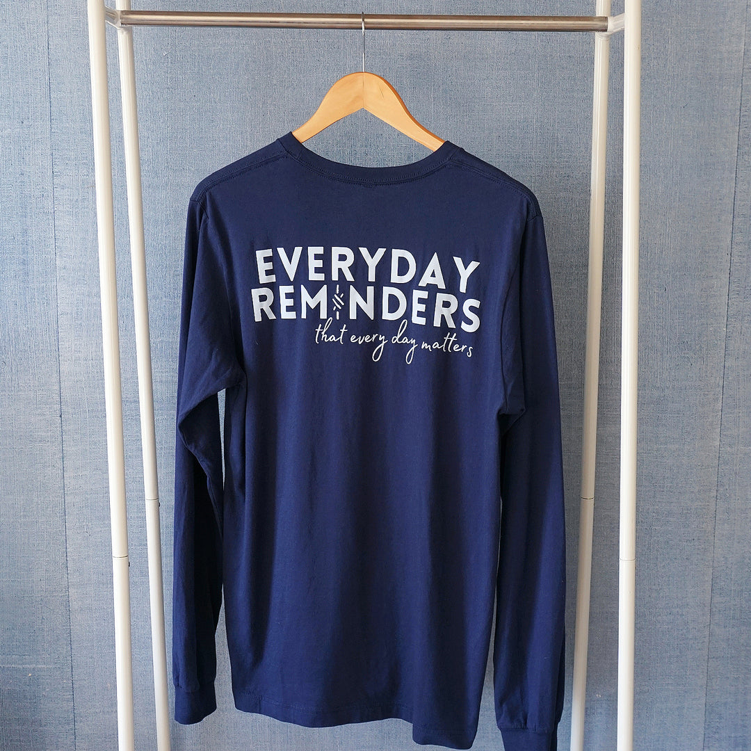 Charliemadison Long Sleeve T Shirt | Navy