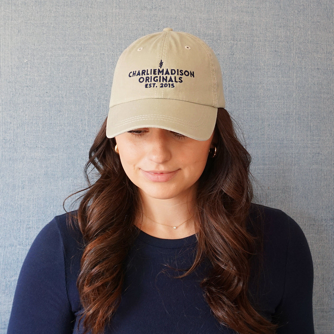Charliemadison Baseball Cap | Stone