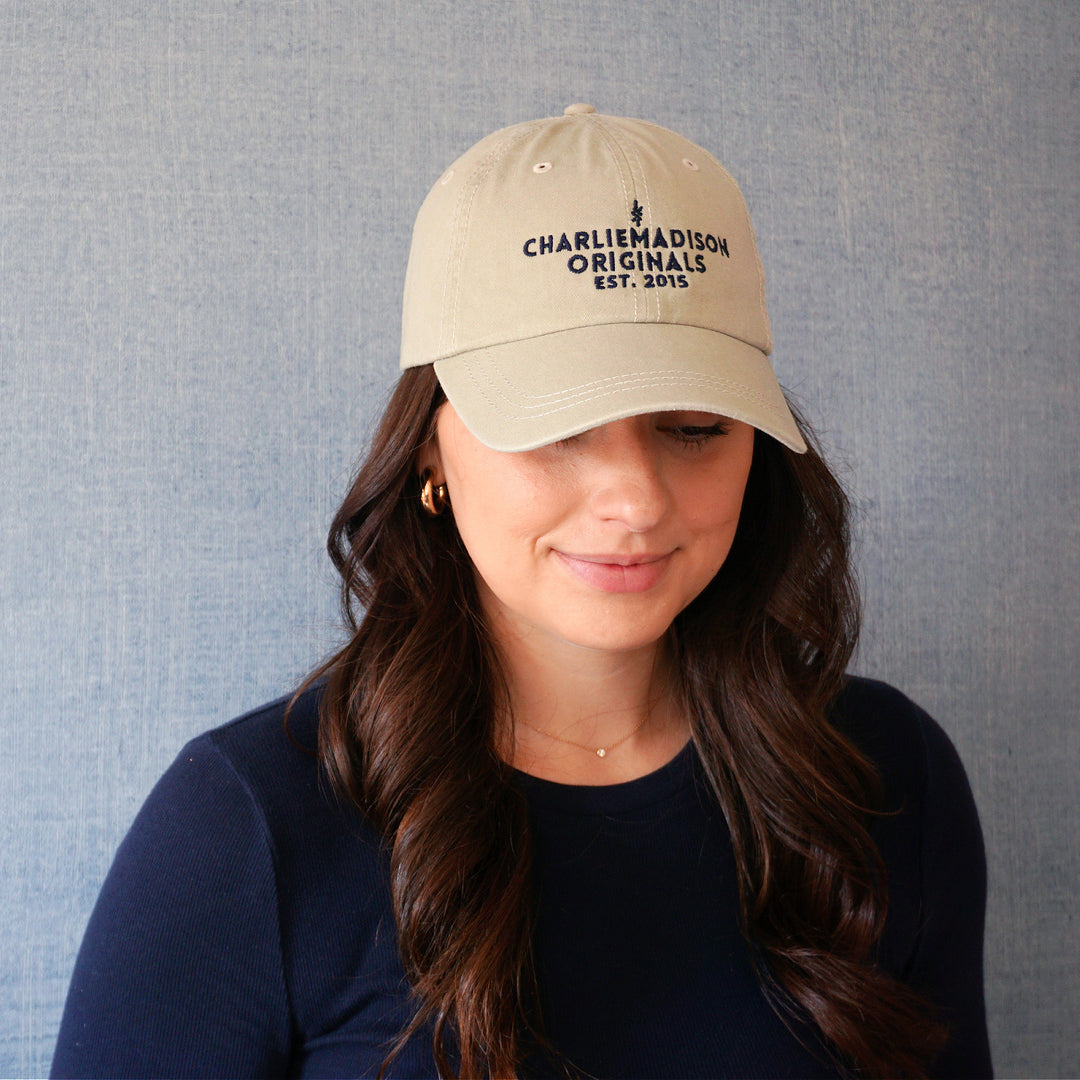 Charliemadison Baseball Cap | Stone