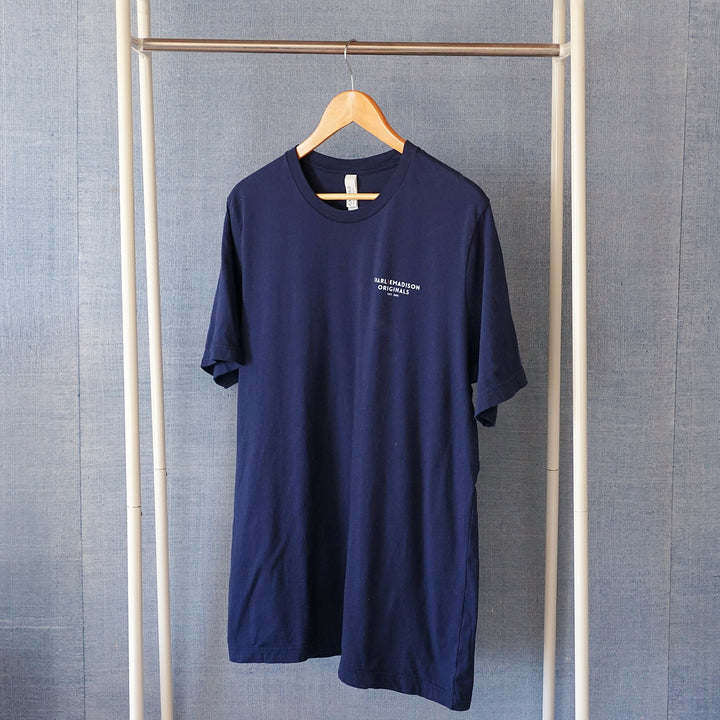 Charliemadison Everyday Reminders & Logo T Shirt | Navy