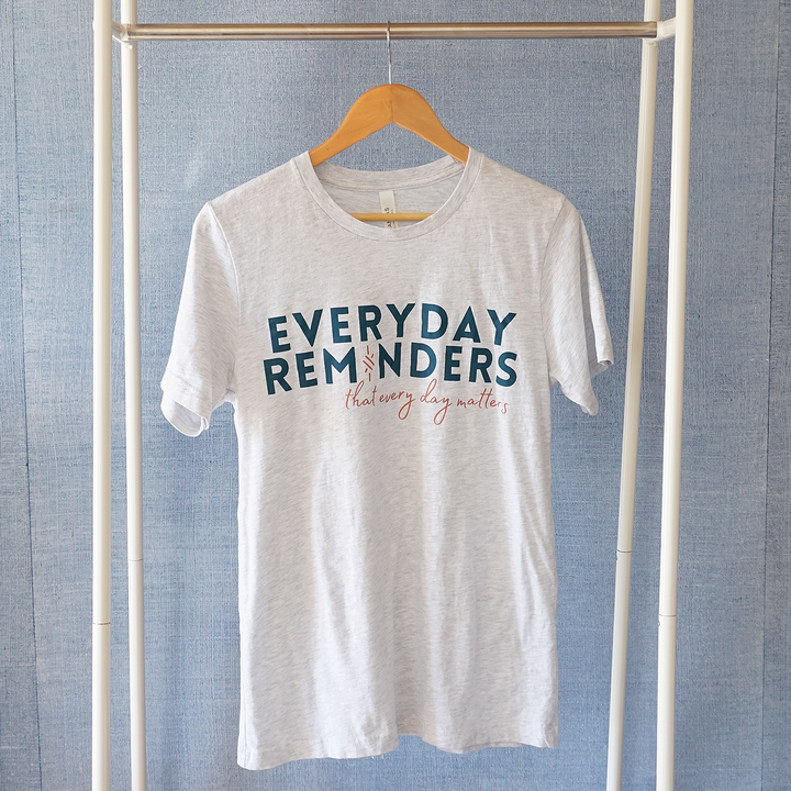 Charliemadison Everyday Reminders T Shirt | Ash