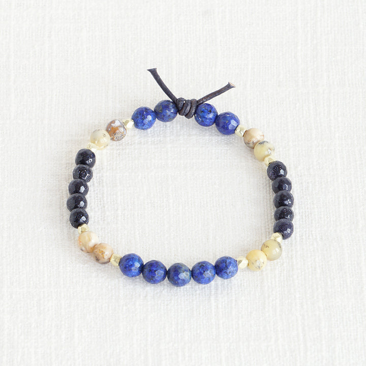 Military Family Mini Bracelet - Blue | Military Tribute Bracelet