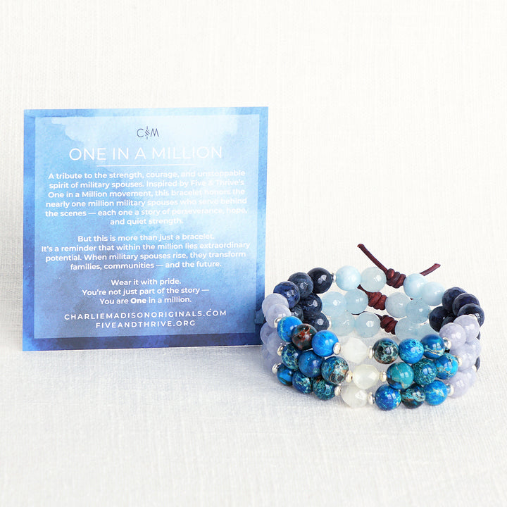 One in a Million Bracelet | Five & Thrive X Charliemadison Collaboration