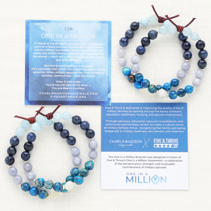 One in a Million Bracelet | Five & Thrive X Charliemadison Collaboration