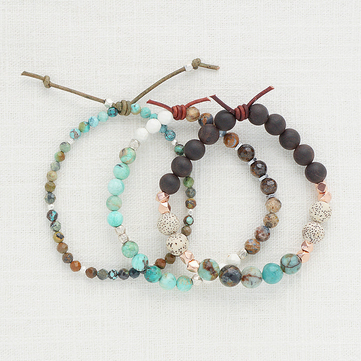 Chase Your Dreams Stack | Set of 3 Bracelets