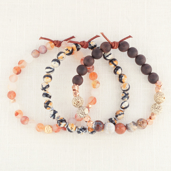 Be The Change Stack | Set of 3 Bracelets