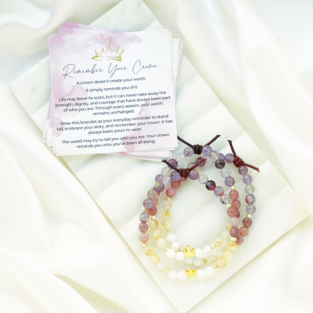 Remember Your Crown Mini Bracelet | A Military Spouse Collaboration