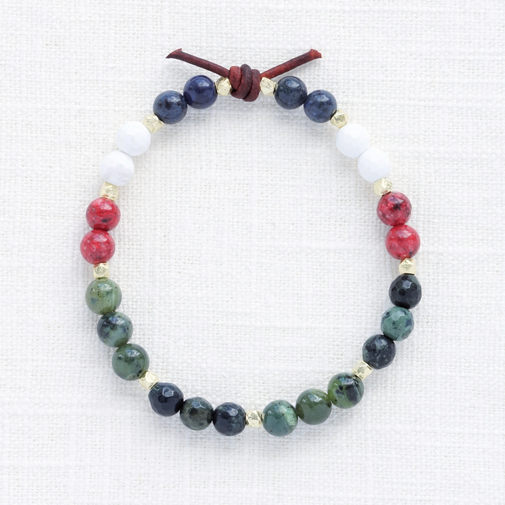 Seen. Loved. Valued. Never Alone Mini Bracelet | Defenders of Resilience Collaboration