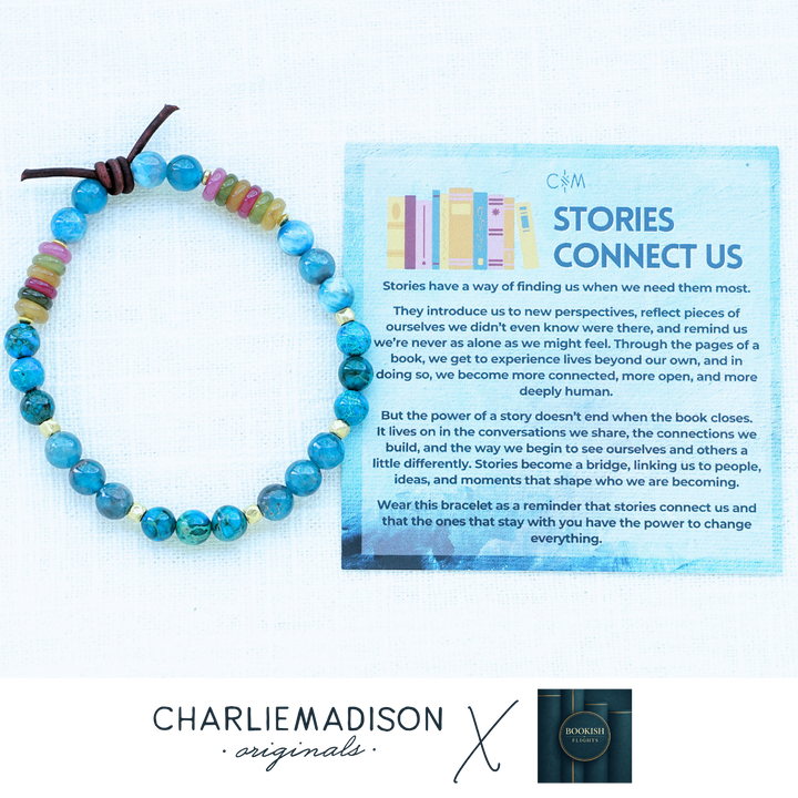 Stories Connect Us Mini Bracelet | Charliemadison X Bookish Flights