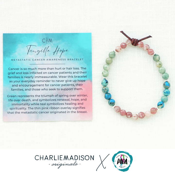 Tangible Hope Mini Bracelet | Metastatic Cancer Awareness Bracelet