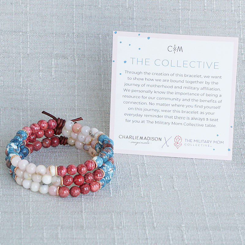 The Collective Mini Bracelet | Military Mom Collective X Charliemadison Collaboration