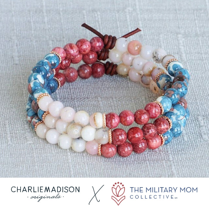 The Collective Mini Bracelet | Military Mom Collective X Charliemadison Collaboration