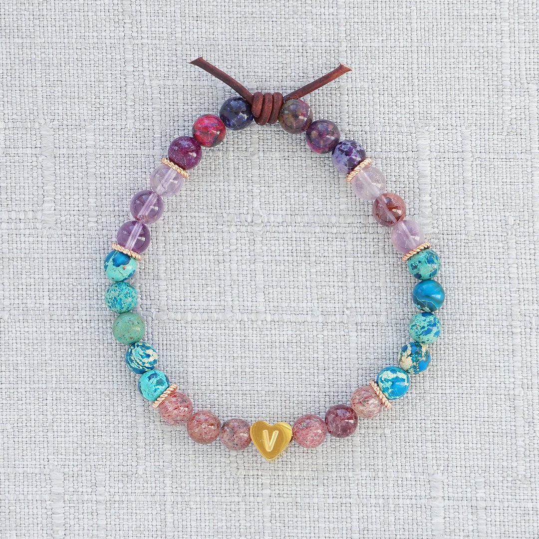 Where Peace Begins Mini Bracelet | A Team Vienna 4 SUDC Awareness Collaboration