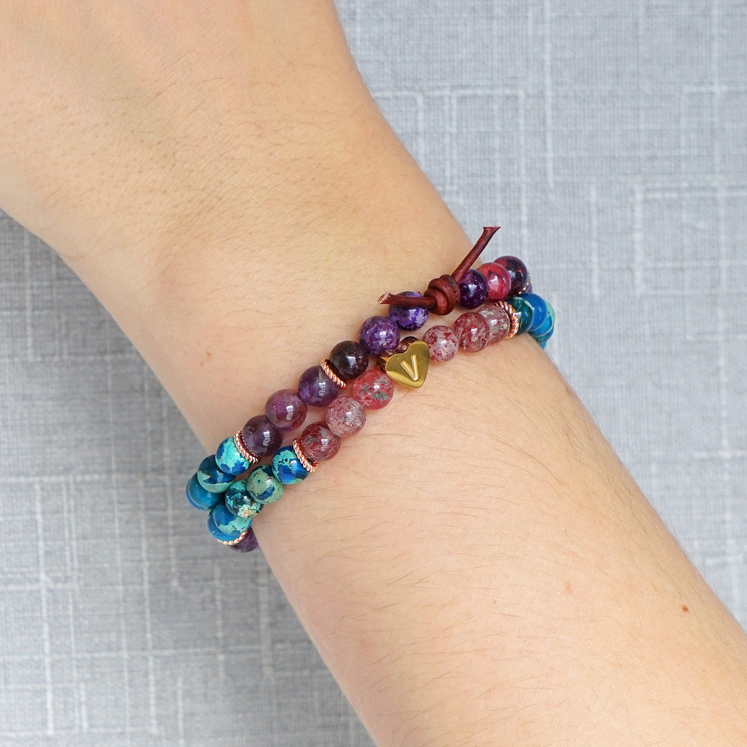 Where Peace Begins Mini Bracelet | A Team Vienna 4 SUDC Awareness Collaboration